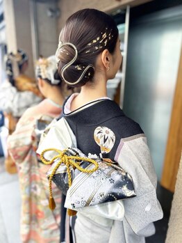 ローラ 本店(Rola)の写真/【京阪：祇園四条10秒】ご新規様ヘアセット￥1980～♪カチモリ/シニヨンもお任せ◎推し活ヘアご予約受付中！