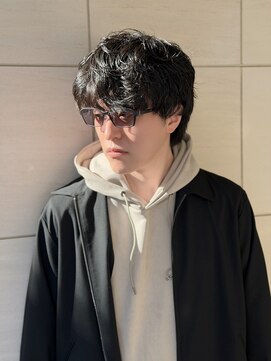 ルーズパーマ/大人/男子/艶/色気/メンズ/パーマ