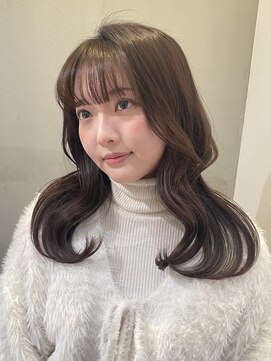 ロンド メリー 大宮(Lond merry) 大人ガーリー/似合わせカット/ミディアムレイヤーカット/大宮
