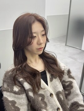 ゴウトゥデイシェアサロン 町田店(GO TODAY SHAiRE SALON) ロングレイヤー×ピンクベージュ