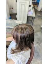 ヘアリゾート エーアイ 浅草ROX店(hair resort Ai)&nbsp;白髪ぼかしハイライト、アディクシーカラー