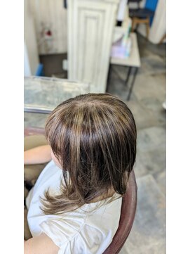 ヘアリゾート エーアイ 浅草ROX店(hair resort Ai) 白髪ぼかしハイライト、アディクシーカラー
