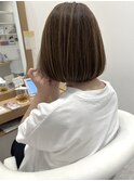 脱白髪染めグレイヘア白髪ぼかしコントラストハイライト