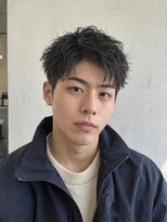 メンズヒペリカム(Men's hypericum)&nbsp;黒髪ピンパーマ メンズショート
