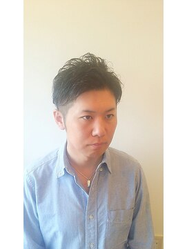 ヘアーアンドメイク ルシア(hair&make Lucia) ネオおしゃれ七三2ブロ