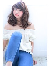 ヘアメイク マルナ 本店(HAIR MAKE MALUNA) 【MALUNA　はな】大人×可愛い透明感ベージュ☆