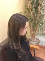 ハイマインド(HIGH MIND)&nbsp;ロング×ミントアッシュカラー