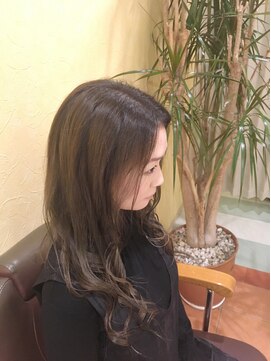 ハイマインド(HIGH MIND) ロング×ミントアッシュカラー