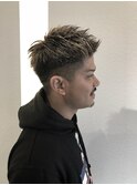 短髪メッシュ