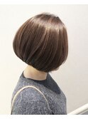 【unolog藤波】前下がりレイヤー×重めボブ×内巻きヘアー