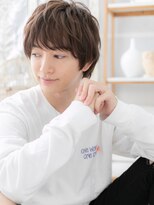 モッズヘア 上尾西口店(mod's hair) マット質感で優し気サイドパートショートb上尾20代30代40代