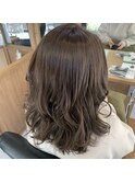 透け感グレージュ♪