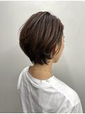 ふんわりエアリーな若く見えるショートボブ30代40代50代60代