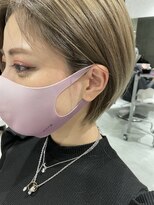 ジンジャー(GINGER) 新髪質改善×トリートメント×ハイトーン×ショート