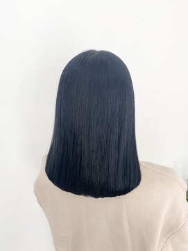 ルヴェルヘアー(Revel hair) ネイビーカラー★