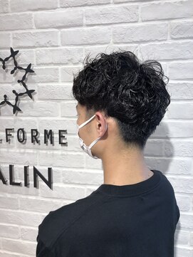 ヘア スパ ビューティー エールフォルム(HAIR SPA BEAUTY YELLFORME) ニュアンスパーマ×刈り上げショート