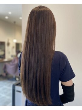 ツムギ ヘアー(tsumugi HAIR) グレージュロングヘアー