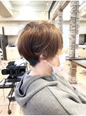 刈り上げxショート