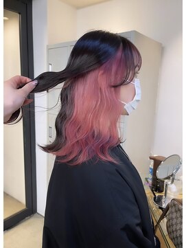 フラム 渋谷(flamme) インナー◇クリアピンク◇