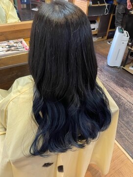 ヘアー サロン 禅 花鳥風月 カラー