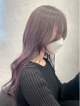 ジエクトカナウ 大阪梅田店(The Ect canow) ラベンダーグレー/パープルブラック/ニュアンスカラー