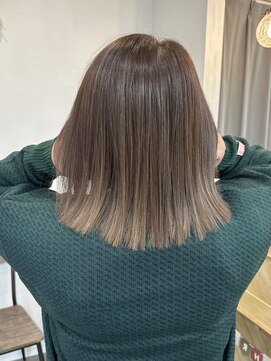 リベストバイジェービー 稲毛(li best. byjb) イメチェン/ハッシュカット/フルバング/レッドブラウン【稲毛】