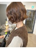 コテ巻き風パーマ