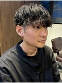 【 メンズショート × ウェーブパーマ 】浅野美紀