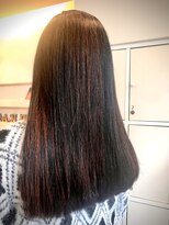 オランジュ美容室 ロングスタイル
