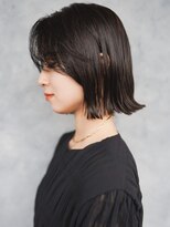 エルマノ 仙川(L mano)&nbsp;大人ショートハイライト髪質改善キッズカット前髪30代40代