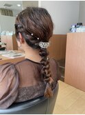 ヘアアレンジ　佐世保美容室　佐世保駅前美容室