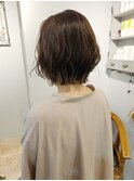 切りっぱなしボブ