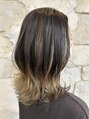 エヌ ヘアー(N-hair)&nbsp;地毛ベースのナチュラルハイライト#ハイライト#グラデーション