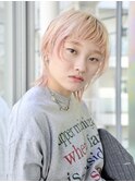 ブリーチオンカラー/インナーカラー/ウルフマッシュたまプラーザ