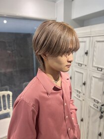 クレビア(CreBiA) ミルクティーベージュ/マッシュウルフ