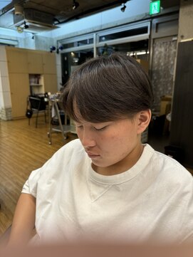 ブープトゥループ(booptroop) メンズ　ニュアンスパーマ