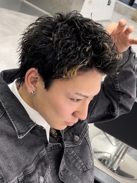 ルースト 西院店(ROOST) スパイキーショート ／メンズショート／ブリーチ