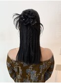 韓国ヘア カチモリヘアアレンジ