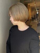 チャコレ パーチ 北千住店(Chacolle perch)&nbsp;前上がりショートボブ