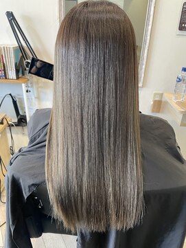 フィーリー ヘア デザイン 太田店(feAry) 艶見え目指す美髪矯正×髪質改善脱白髪染めカラー