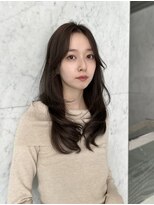 ユーフォリア 渋谷グランデ(Euphoria SHIBUYA GRANDE)&nbsp;レイヤーカット　ワンカール　ベージュカラー