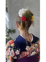 卒業式ヘアセット/袴ヘアアレンジ