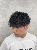 波巻きパーマ/波巻き/ツイスト/メンズパーマ/メンズ