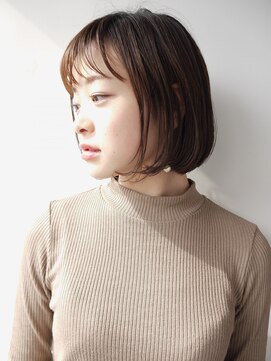 モリオ フロム ロンドン サッポロファクトリー店(morio FROM LONDON) 【morio札幌】札幌ショートボブ　大人かわいい丸みボブ