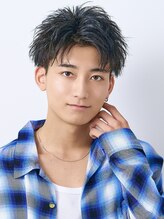 ネクストメンズ 表参道(NEXT men's) サーフカール/スパイキーショート/ブルーブラック/表参道
