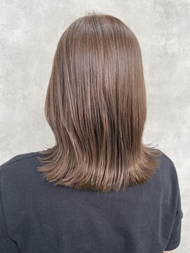 ルノン(LUNON) アプリコットオレヘアハイライトカラー熊本