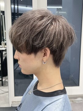 オーシャントーキョーハラジュク(OCEAN TOKYO harajuku) 透明感ラベンダーグレージュ × 束感ショート