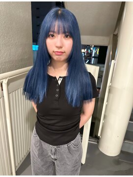 キオク(KIOX) ブルーカラー/水色カラー/ハイトーン/ブリーチカラー/名古屋/栄