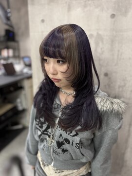 ノーン(NONE) デザインカラー×レイヤーカット