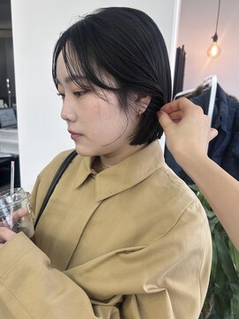 グリーン 高田馬場(green) 【SANA】ぱつっとミニボブ